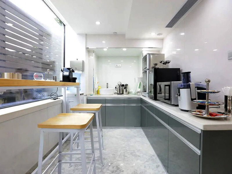 無塵車間茶水間